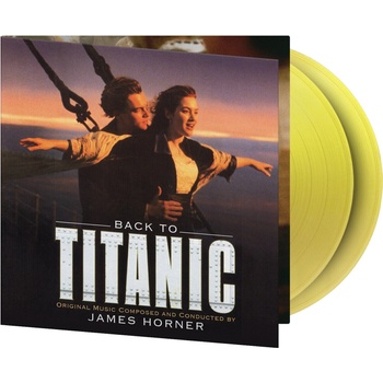 James Horner - Back To Titanic (Deluxe Edition) (Translucent Yellow Coloured) (2 LP) (8719262037335)