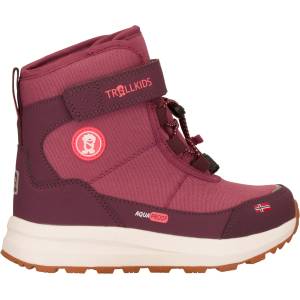 Trollkids Детски зимни ботуши Trollkids Kid's Helgeland Anti Slip Winter Boots - Frozen Berry / Deep Ruby / Pink Salmon - размер 36 (EU) (702-5801-0219)