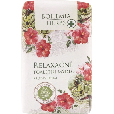 Bohemia Herbs Hadí jed toaletní mýdlo 100 g