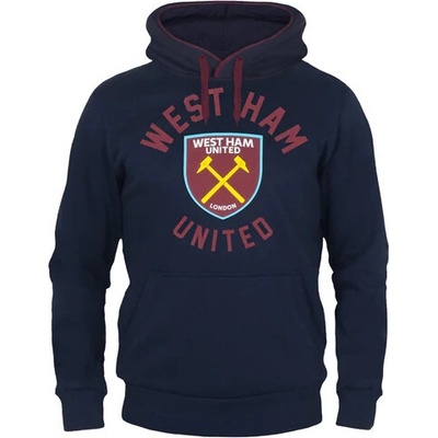 Fan-shop mikina WEST HAM UNITED Graphic modré