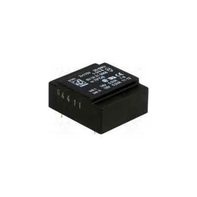 Transformátor zalévaný 1VA 115VAC 18V 18V 27mA 27mA PCB 50g