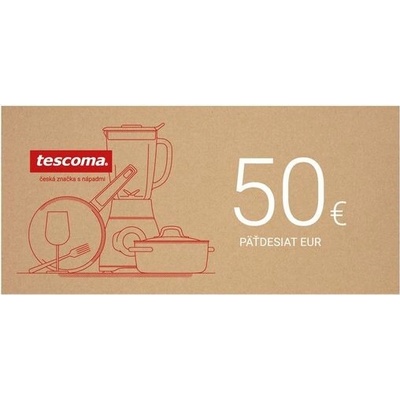 Tescoma Darčekový poukaz 50 EUR