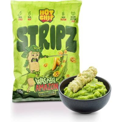 Snack Stripz Wasabi amazon bez lepku HotChip 80 g