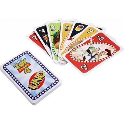 Mattel Uno Toy story 4: Příběh hraček