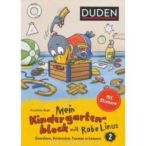 Mein Kindergartenblock mit Rabe Linus. Bd. 2 | Dorothee Raab, Stefan Leuchtenberg (ISBN: 9783411872329)