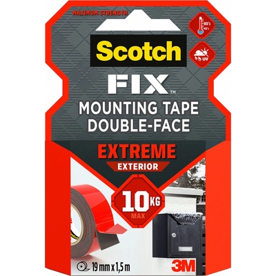 3M 4941-1915-P Scotch Fix Extremne silná obojstranná páska exteriér 19 mm x 1,5 m