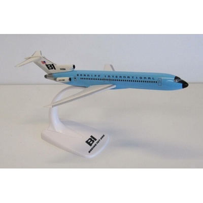 PPC Holland Boeing B727-227 Braniff International Blue Jellybean Colors Snap-Fit 1:200
