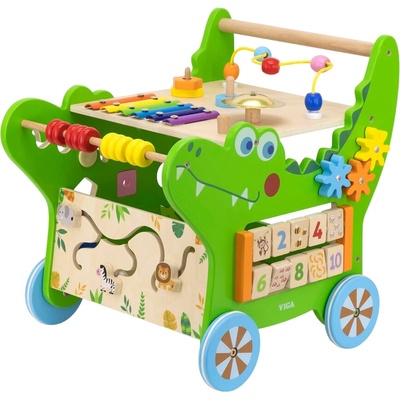 Viga Toys Активираща проходилка Viga - Крокодил (44681)