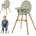KinderKraft FINI 2 столче за хранене GREEN (NEW024159)