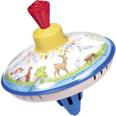 Goki Plechová káča Lesní zvířátka 13 cm