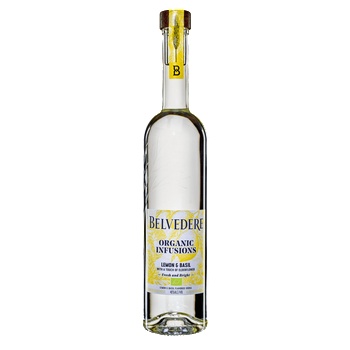 Image 1 of BELVEDERE Organic Infusion Basil & Lemon