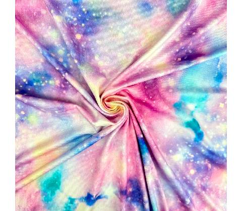 Elastický úplet na legíny a dresy – Galactic