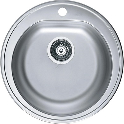 Alveus 1116756 - Кухненска мивка form, ширина 51 см, неръждаема стомана/сатин, дълбочина 18, 5 см (av0029)