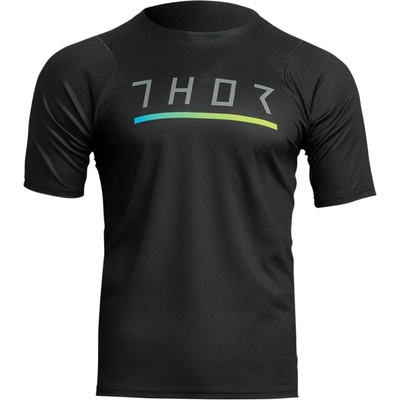 Thor s krátkým rukávem Assist Caliber Černá šedá