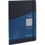 Fedrigoni Тетрадка Ecoqua+, A4, картонена корица, със скрита спирала, 70 листа, тъмносиня