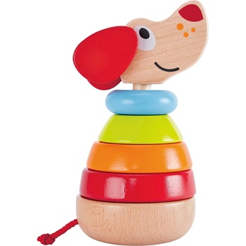HaPe International Музикална играчка Hape - Кученце, с цветни рингове (H0448)