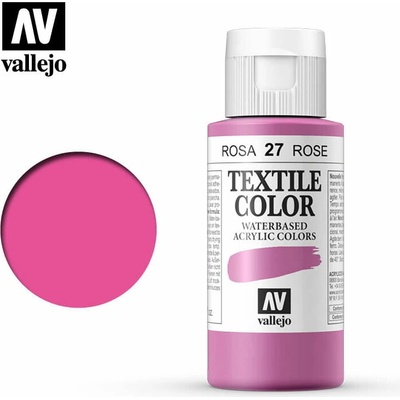 Vallejo textilná farba 40027 ružová 60 ml