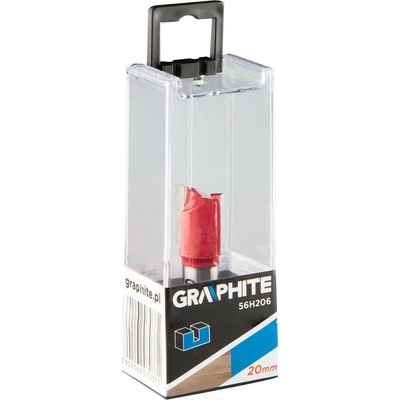 Graphite Dvojbritová HM fréza stopková, priemer stopky 12 mm