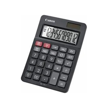 Canon Настолен калкулатор Canon AS-120 II, 12-разряден, Тъмносив, 2060120158