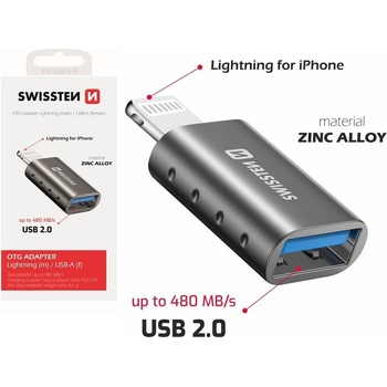 Swissten OTG ADAPTER LIGHTNINGM/USB-AF