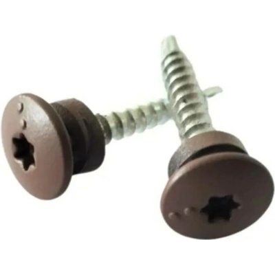 GUTTA Vrut nerezový samořezný FENCE oak brown, 4,8x35mm, torx, bal.250ks