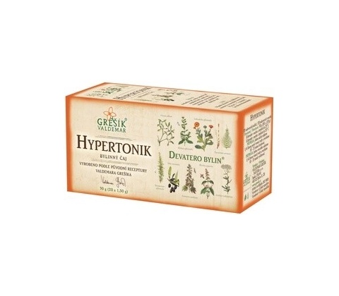GREŠÍK Hypertonik 20 vreciek