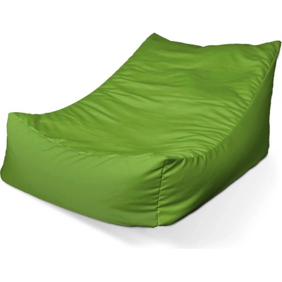 Sablio Sedací vak Lounge Jablková zelená 80 x 95 x 50 cm