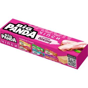 Big Panda Чипс Big Panda с бекон 50 г