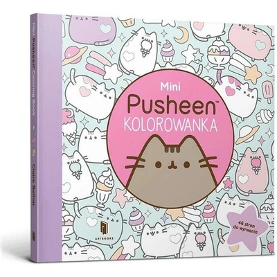 Mini Kolorowanka Pusheen - Claire Belton