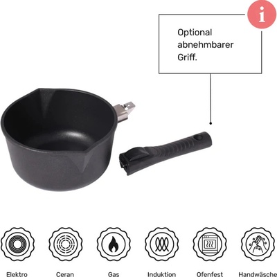BAF Gigant rendlík 18 cm 1,8 l odnímatelná ručka