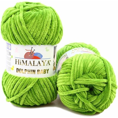 Himalaya příze Dolphin Baby 80371 hráškově zelená
