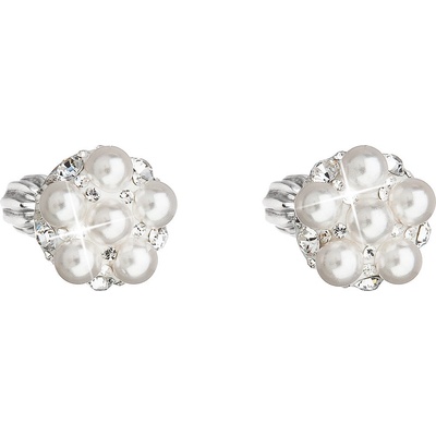 Pavona pecka s krystaly Swarovski bílé kulaté 31336.9