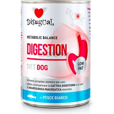 Disugual Dog vet diet Digestion L.F. Biela ryba 400 g