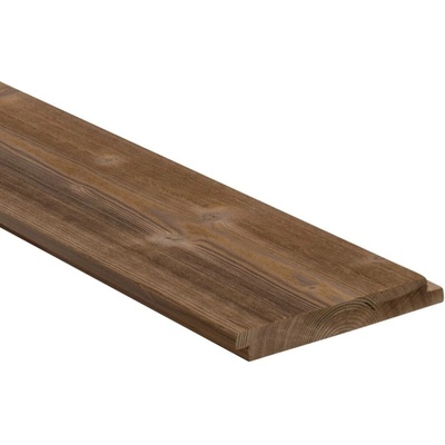 Palubka ThermoWood SMRK - B kvalita – Luna Layer 19x188 mm – polodrážka – embosovaný povrch - 3,9 m