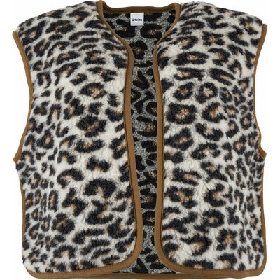 Vlnka dámska vlnená vesta Camila leopard