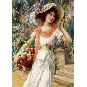 Enjoy - Puzzle Vernon: The Flower Garden - 1 000 piese