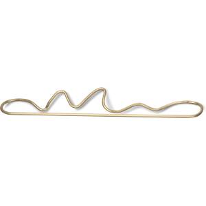 ferm LIVING Закачалка за кърпи Curvature месинг (1104263288)