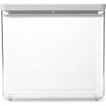 Brabantia Кутия за съхранение Brabantia Tasty+ Stackable 1008876, 3.5 л, Силиконово уплътнение, Без BPA, Светлосив (1008876)