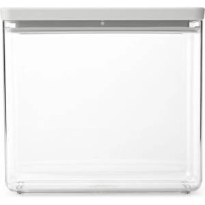Brabantia Кутия за съхранение Brabantia Tasty+ Stackable 1008876, 3.5 л, Силиконово уплътнение, Без BPA, Светлосив (1008876)