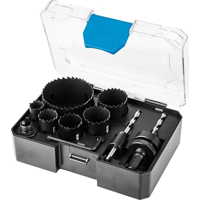 Graphite Co8% bimetalové děrovky (19, 25, 30, 35, 40, 68 mm), sada 9 el. 57H921