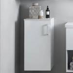 Kolpa San Среден стенен шкаф KolpaSan Evelin MDF бял 70x37 см (574030)