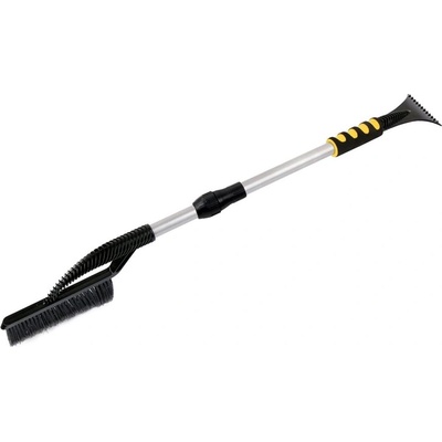 KUFIETA Škrabka s metličkou a teleskopickou rukoväťou – softgrip 84-118 cm