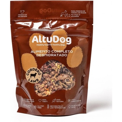 AltuDog ПОСЛЕДНИ БРОЙКИ: Дехидратирана храна за кучета с агнешко и ориз AltuDog Lamb Menu 250 g / 1 kg / 2 kg