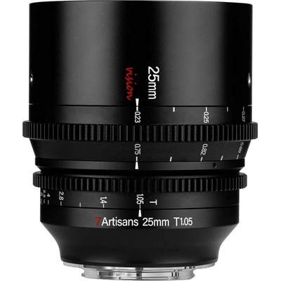 7Artisans CINE Vision 25 mm T1.05 Micro 4/3 C103B