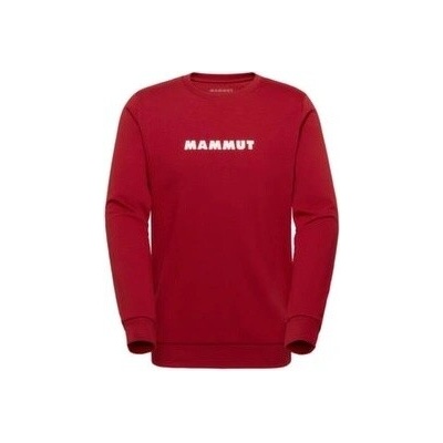 MAMMUT CORE ML CREW NECK MEN LOGO 3818 dark mammut red červená