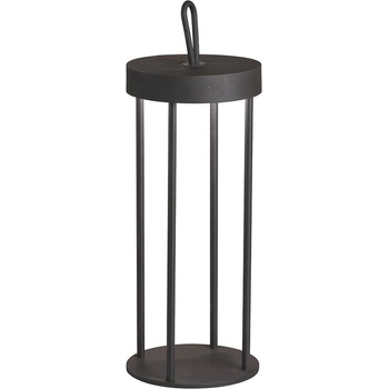 Fischer & Honsel Черна LED настолна лампа (височина 36 cm) Kante - Fischer & Honsel (850333)