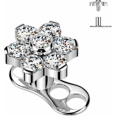 MARRE Kompletní microdermal piercing TITAN MD052