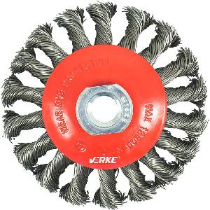 VERKE Телена дискова четка M14 100mm 66211 (V05257)