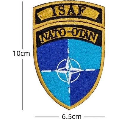WARAGOD Vyšívaná nášivka Nato 02