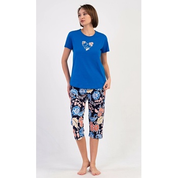 Vienetta dámské kapri Kvety: modrá